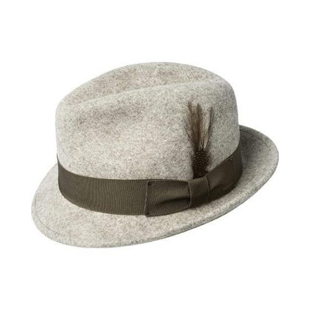 Bailey Tino Fedora Hat: Black L